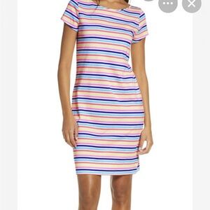Lilly Pulitzer Short Sleeve Womens XS Marlowe striped Island dress